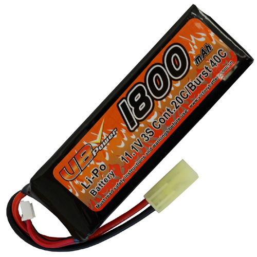 1800mAh 11.1V LiPO 20C Battery