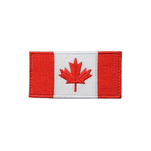 Canadian Flag Patches