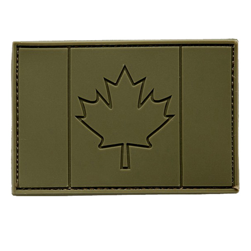 Canadian Flag Hook and Loop Patch