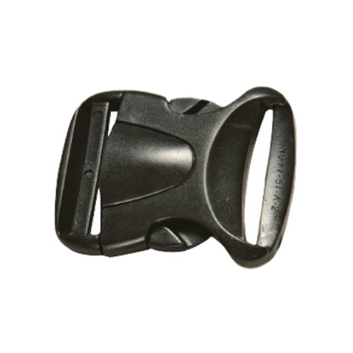 Quick Release 2pc Black Buckle - 1 Inch