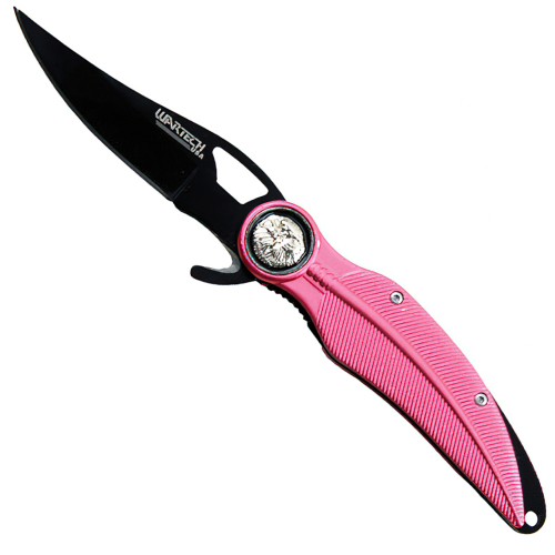 Wartech 8'' Spring Assisted Feather Knife
