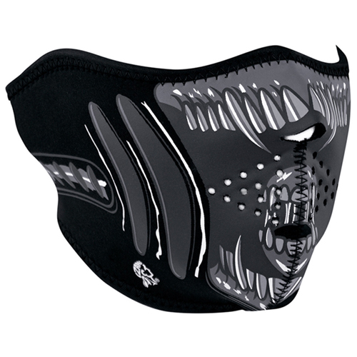ZANheadgear® WNFM114 - Solid Neoprene Full-Face Mask (Black