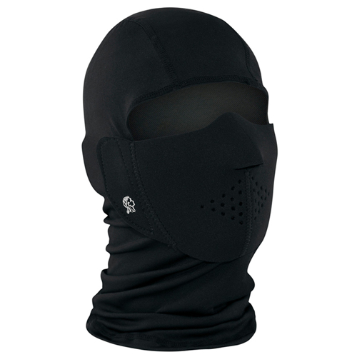 Neoprene BL Modi-Face With Detachable Full Face Mask - Black