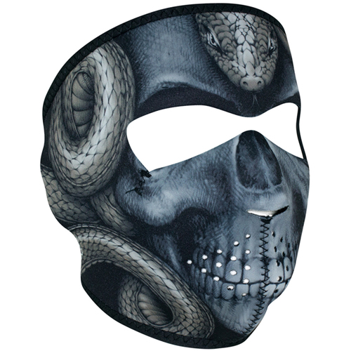 Snake Skull Full Face Mask