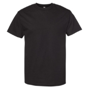 Alstyle Adult Short Sleeve Black T-Shirt 