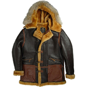 Alpha B-7 Vintage Sheepskin Parka
