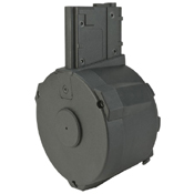 Angel Custom 1500 Round Firestorm Airsoft AEG Drum Flashmag M4 Adapter - Black