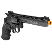 6 Grey CO2 Airsoft Revolver - US Version