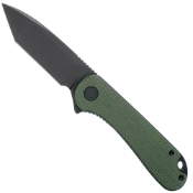 Elementum D2 Flipper Knife Micarta Handle