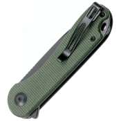 Elementum D2 Flipper Knife Micarta Handle