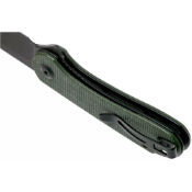 Elementum D2 Flipper Knife Micarta Handle