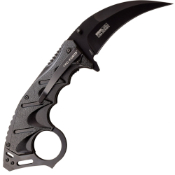 Tac Force Folding Knife - Handle w Wood Inlay