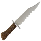 Hunting Knife w/ Wood Stand 12'