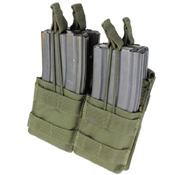 Open Top Double Stacker M14/M16 Mag Pouch