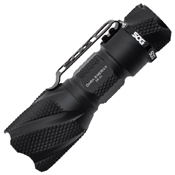 Dark Energy Black Anodized Aluminum LED Flashlight