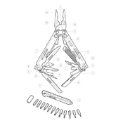 PowerAccess Deluxe Stainless Steel Multitool