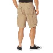 Vintage Solid Paratrooper Cargo Short