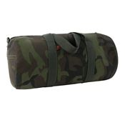 Camo Canvas Shoulder Duffle Bag