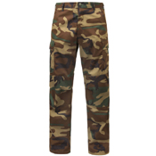 Relaxed Fit Zipper Fly BDU Pants