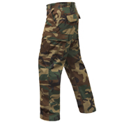 Relaxed Fit Zipper Fly BDU Pants