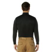 Moisture Wicking Mock Turtleneck