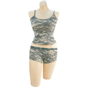 Womens Acu Digital Booty Camp Booty Short