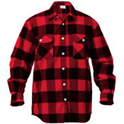 Extra Heavyweight Buffalo Plaid Flannel Shirt