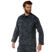 Mens Digital Camo BDU Shirt