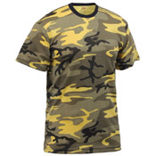 Colored T-Shirts - Coyote Camo
