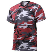 Colored T-Shirts - Coyote Camo