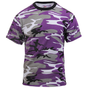 Colored T-Shirts - Coyote Camo