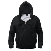Mens Thermal Lined Hooded Sweatshirt