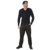 Mens GI Style Acrylic V-Neck Sweater
