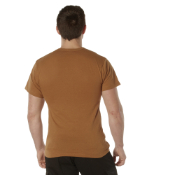 Ultra Force Mens Solid Color Polycotton Military T-Shirt