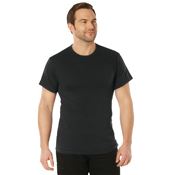 Ultra Force Mens Solid Color Polycotton Military T-Shirt