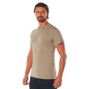 Ultra Force Mens Solid Color Polycotton Military T-Shirt