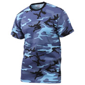 Colored T-Shirts - Coyote Camo