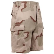 Mens Colored Camo BDU Shorts