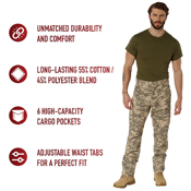 Ultra Force Digital Camo Tactical BDU Pants