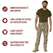 Ultra Force Digital Camo Tactical BDU Pants