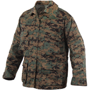 Mens Digital Camo BDU Shirt