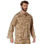 Mens Digital Camo BDU Shirt