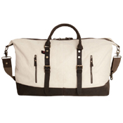 Extended Cotton Canvas Weekender Bag