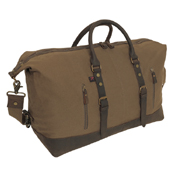 Extended Cotton Canvas Weekender Bag
