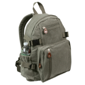Vintage Canvas Mini Backpack